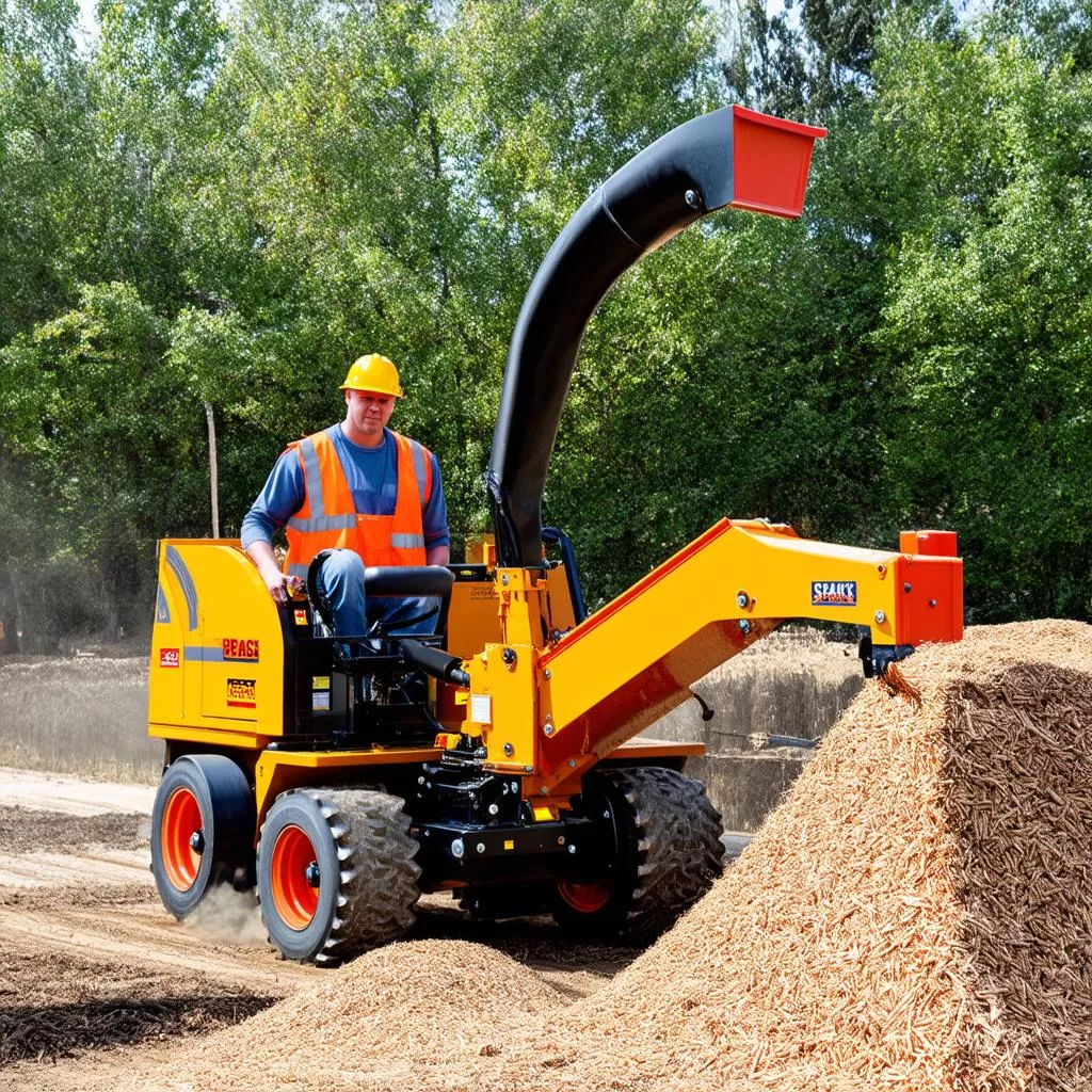 Sản xuất mùn cưa