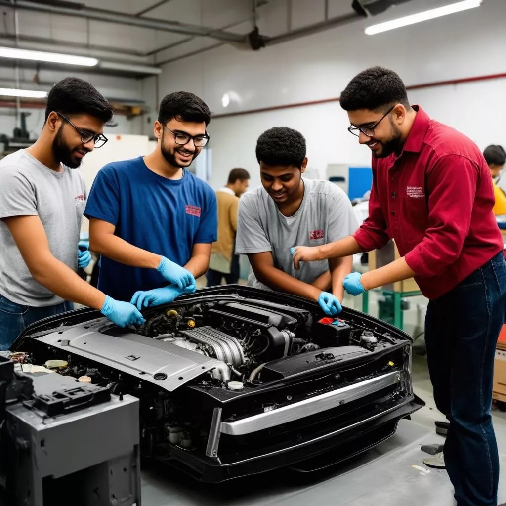 Automotive Engineering Students in Germany