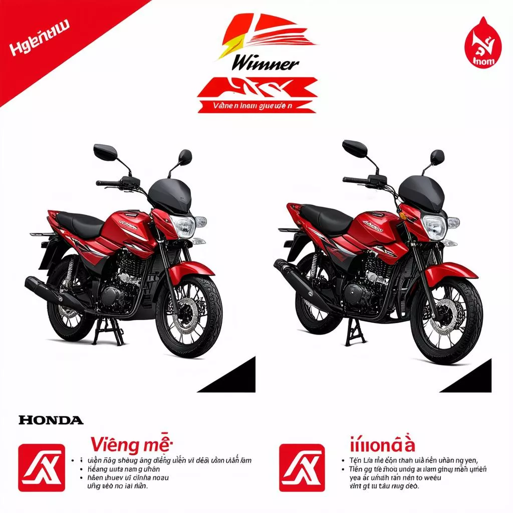 So sánh Honda Winner X phiên bản Việt Nam và Indonesia