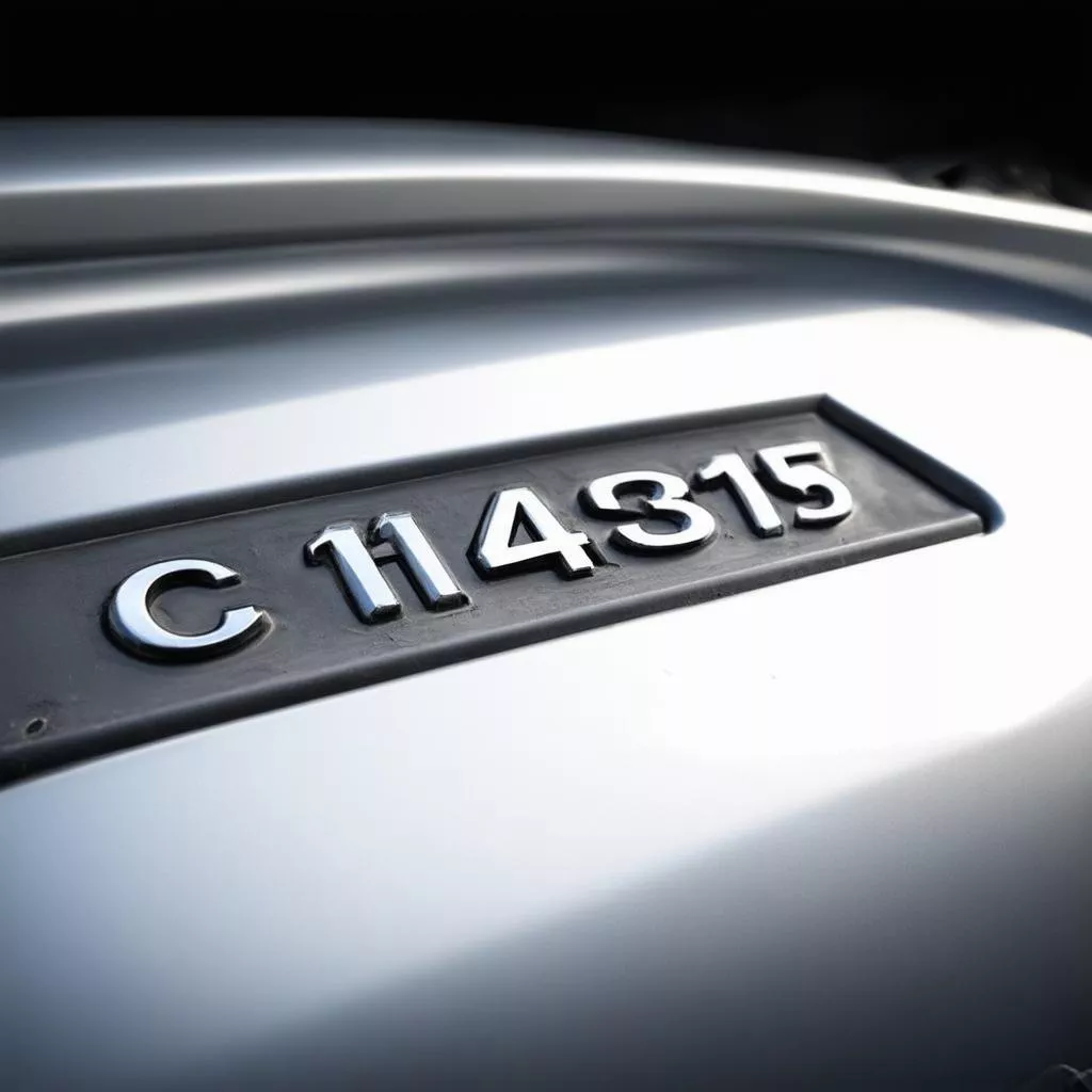 Số khung xe ô tô