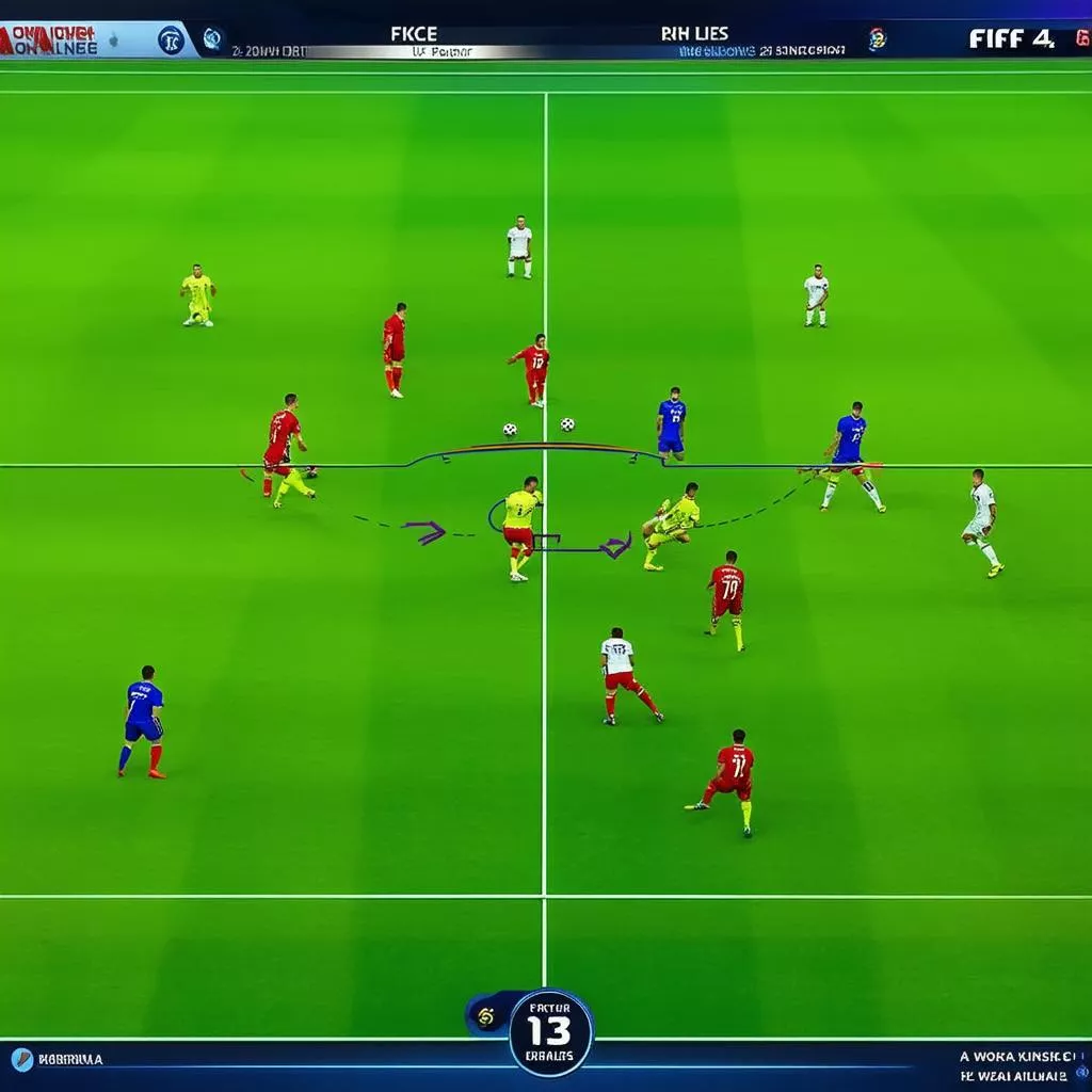 Bật Mí Cách Tấn Công Trong FIFA Online 4: Từ Nghiệp Dư Đến Cao Thủ