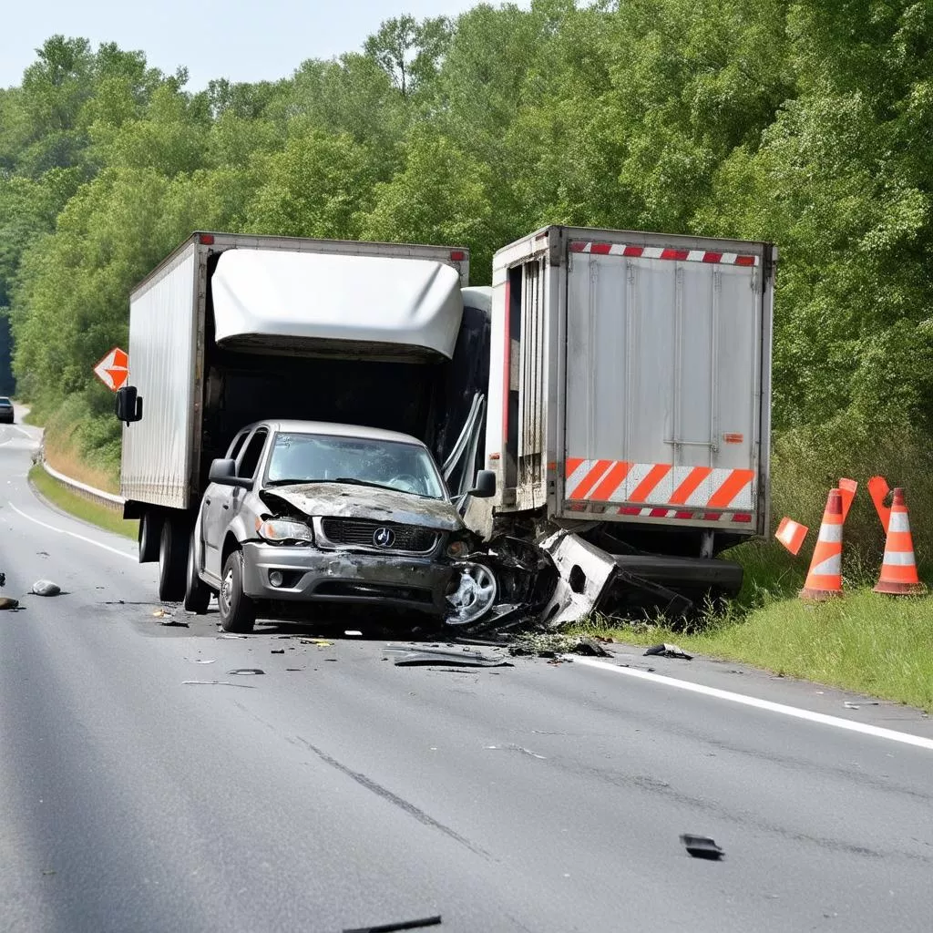 Tai nạn giao thông do vượt xe sai làn
