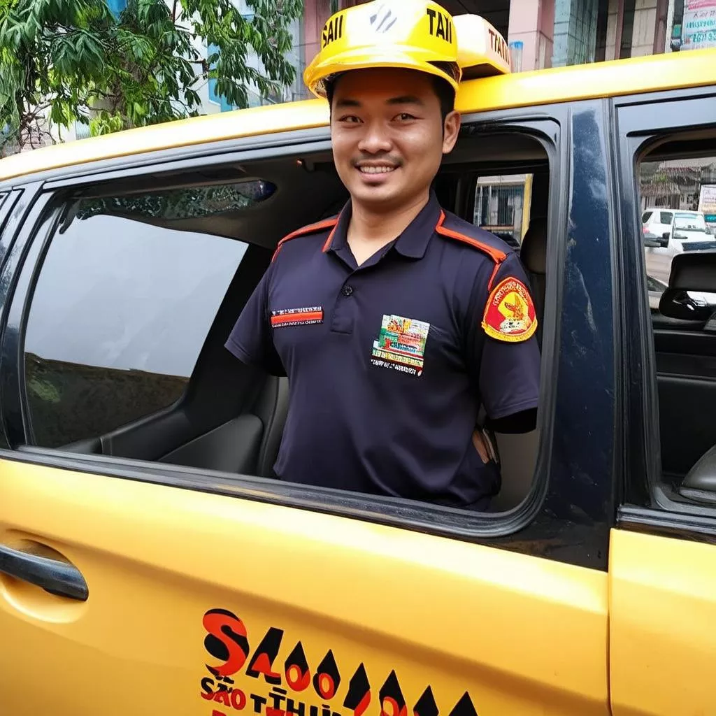 Tài xế taxi Sao Thủ Đô