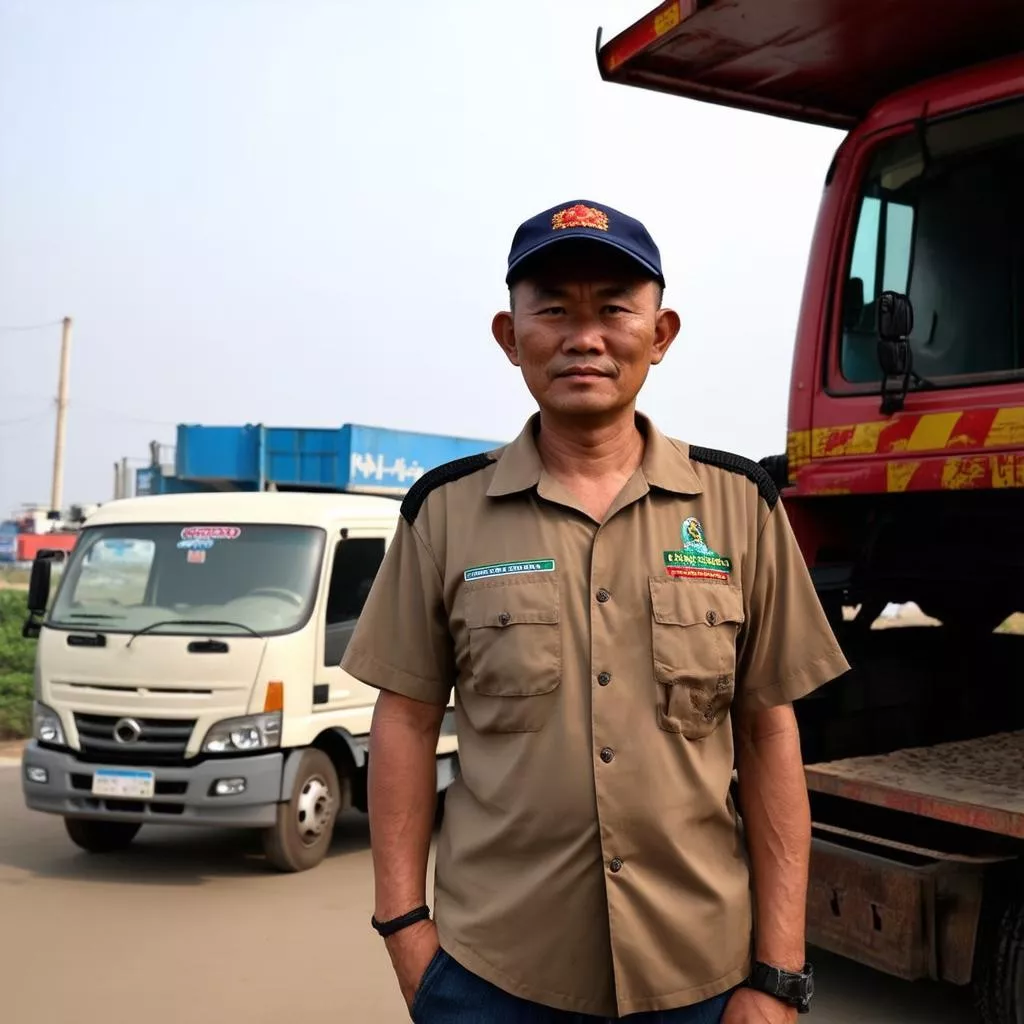 Truck Driver and Truck