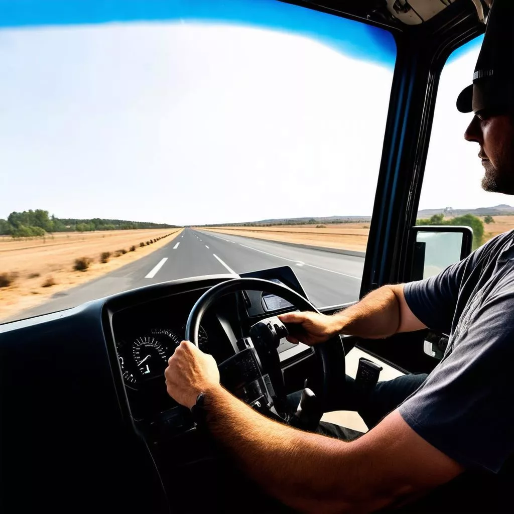 Tài xế xe tải