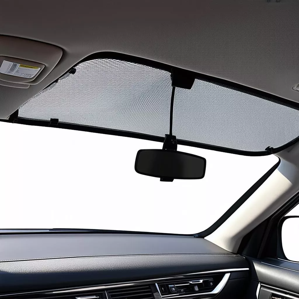 汽车遮阳挡：炎炎夏日爱车防晒利器