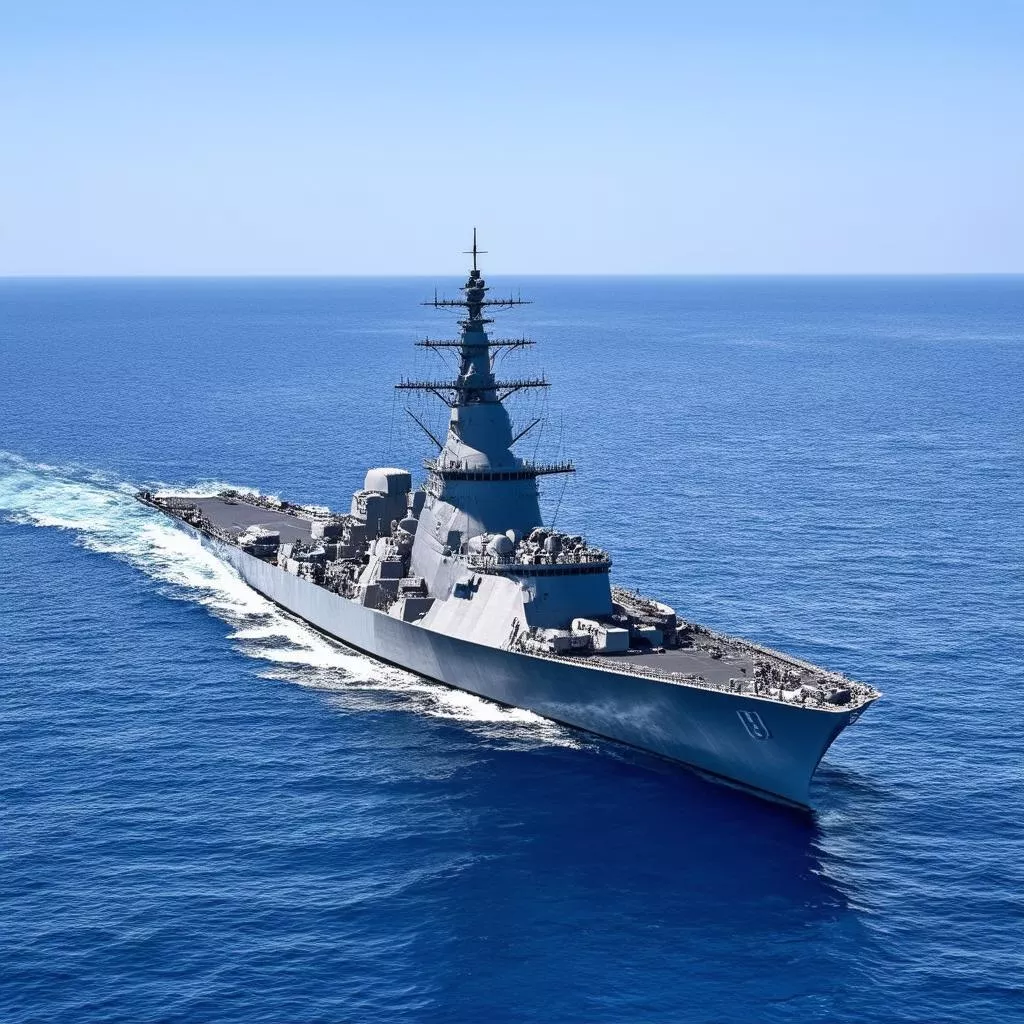 Tàu chiến hiện đại