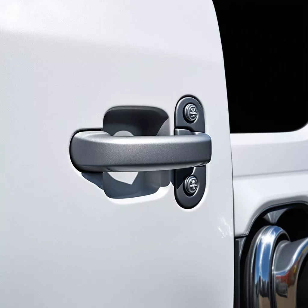 Tay nắm cửa xe tải