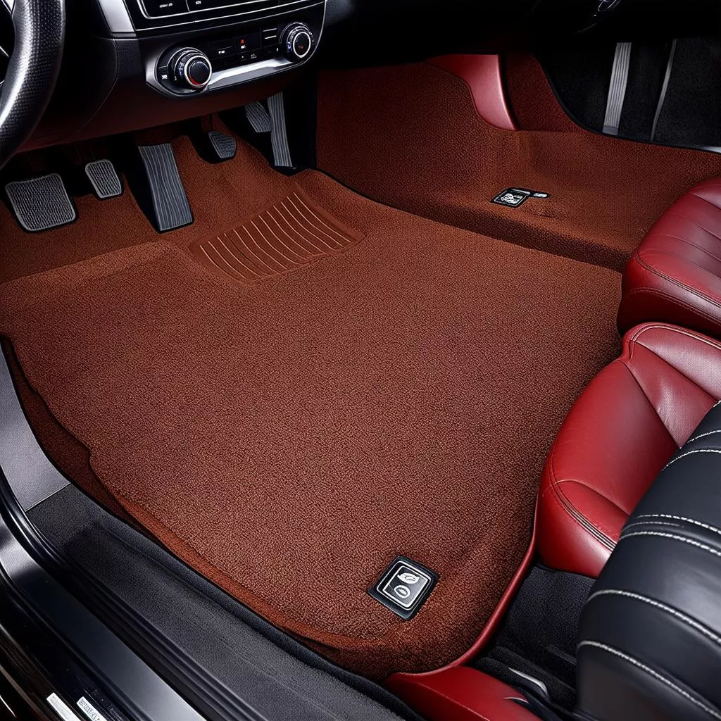 胡志明市6D汽车脚垫：奢华、高档、完美保护