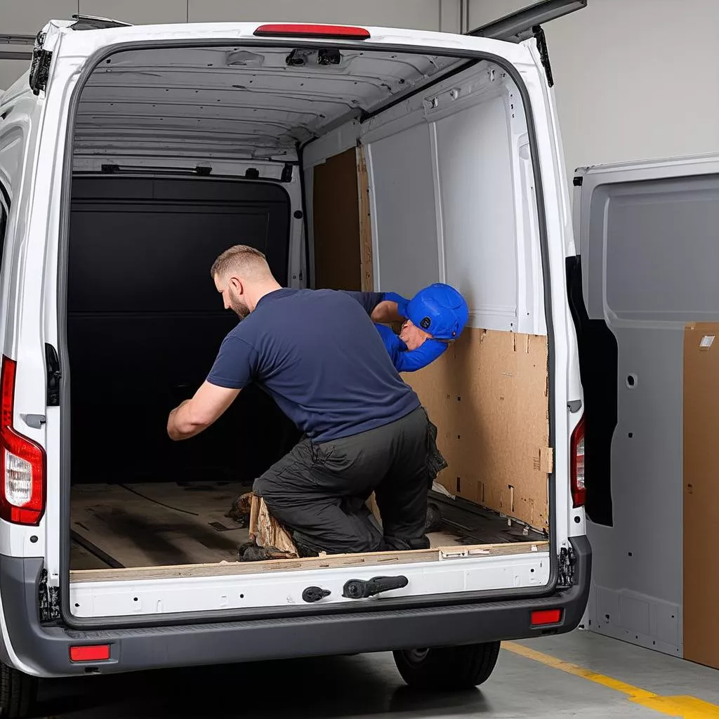 Thao Vách Ngăn Xe Van - Nâng Tầm Tiện Ích Cho "Người Bạn Đường"