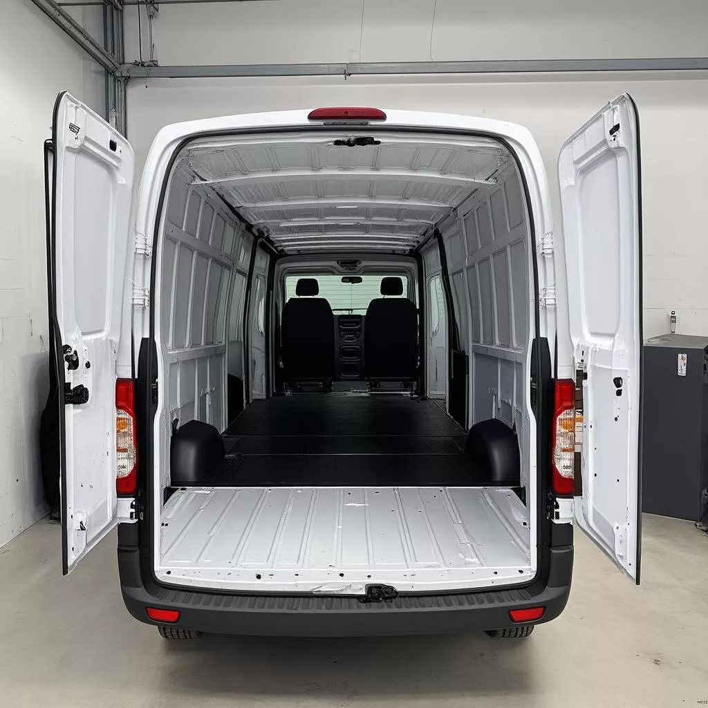 Thao vách ngăn xe van