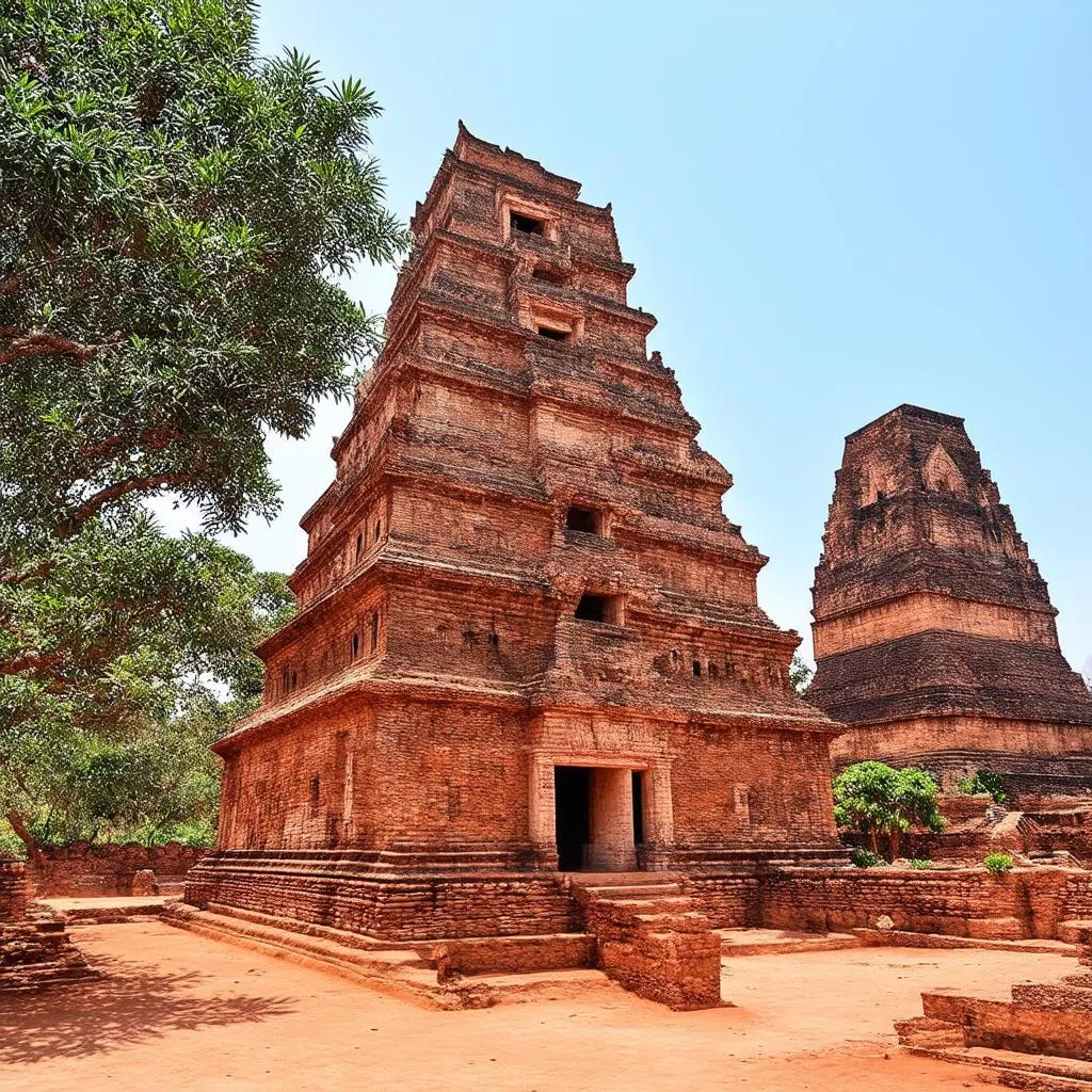 古代チャンパ王国のポー・シャヌ塔