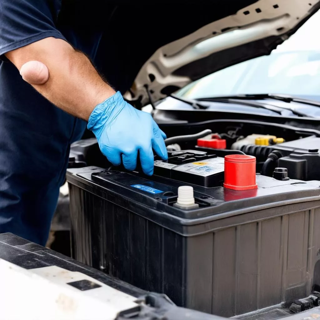 Hyundai i10 battery replacement