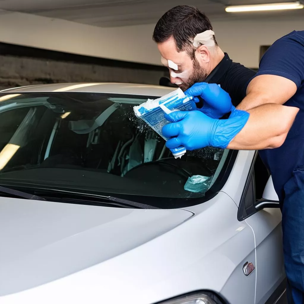 Keo Dán Kính Chắn Gió Ô Tô: Vật Nhỏ, Ý Nghĩa Lớn