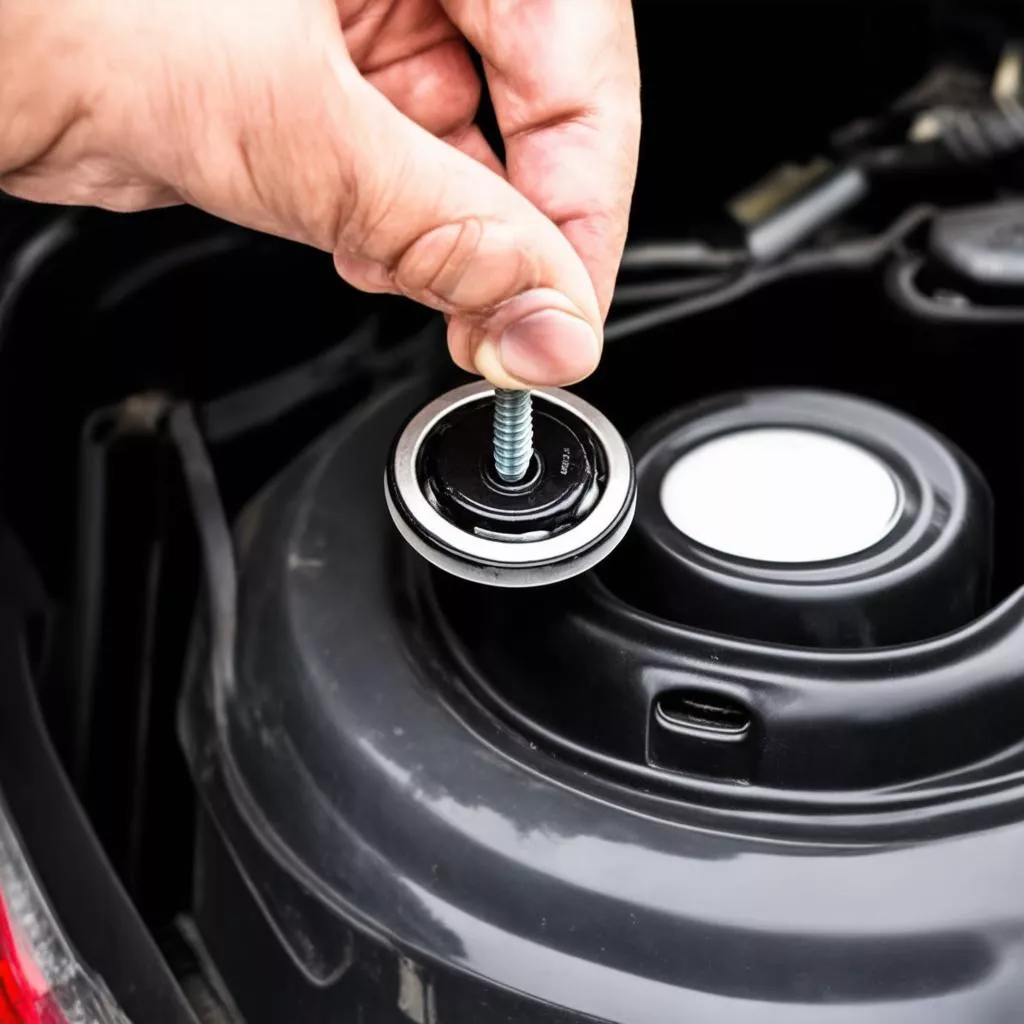 Thay Nắp Vặn Bình Xăng Xe Spark