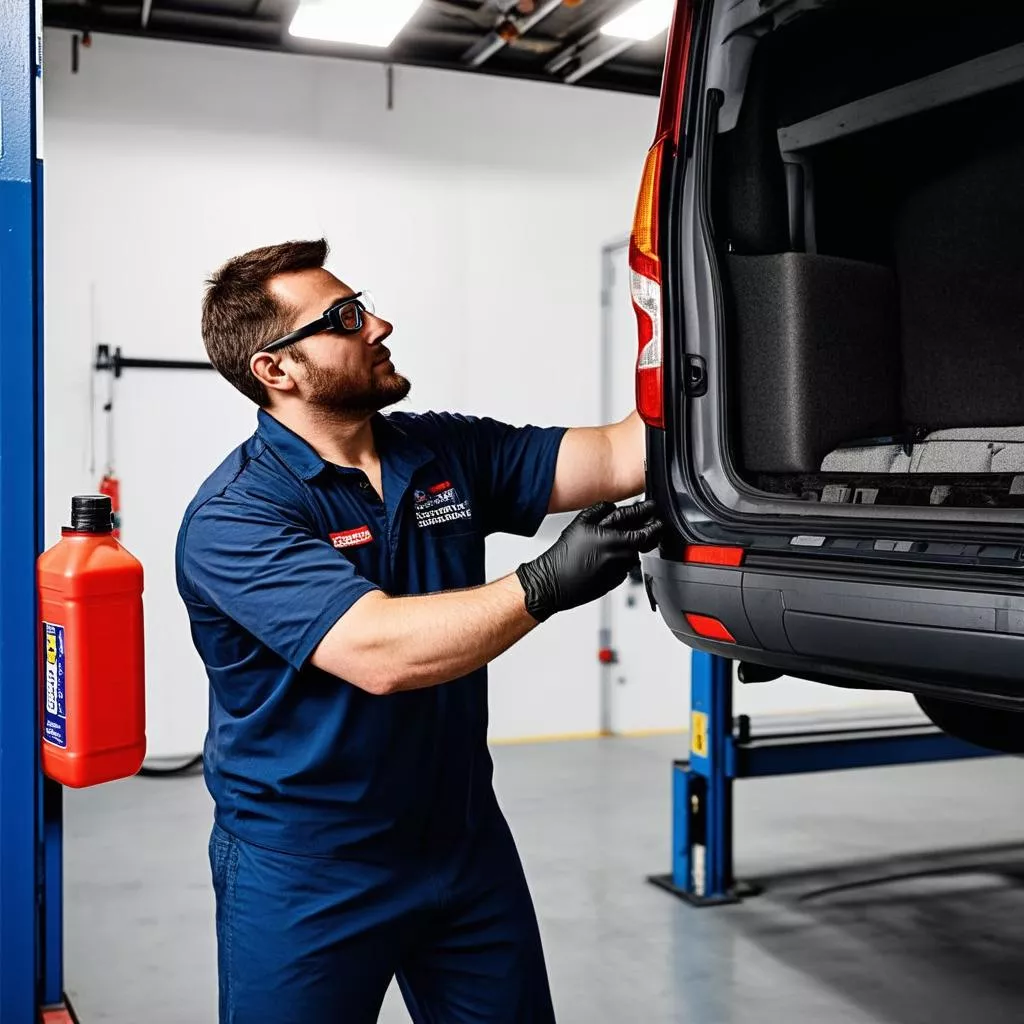 Thay Nước Giải Nhiệt Xe Van Báo Quá Nhiệt: Nguyên Nhân & Cách Khắc Phục