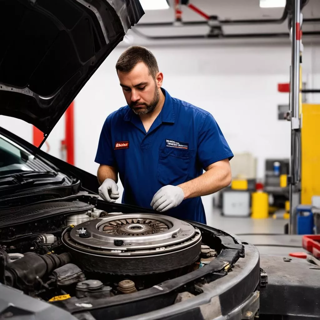 Thay thế bộ ly hợp ô tô