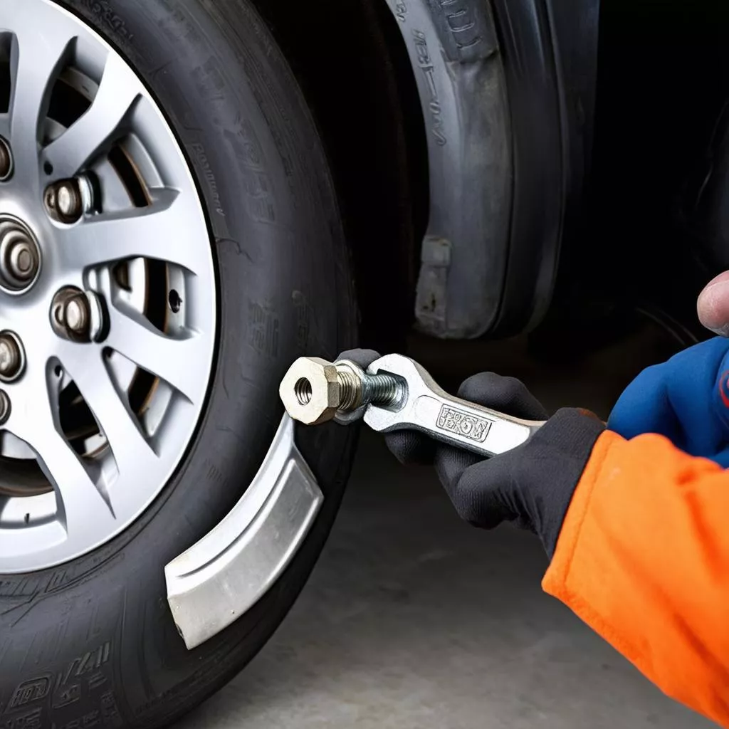 Thay ốc kiểu van xe