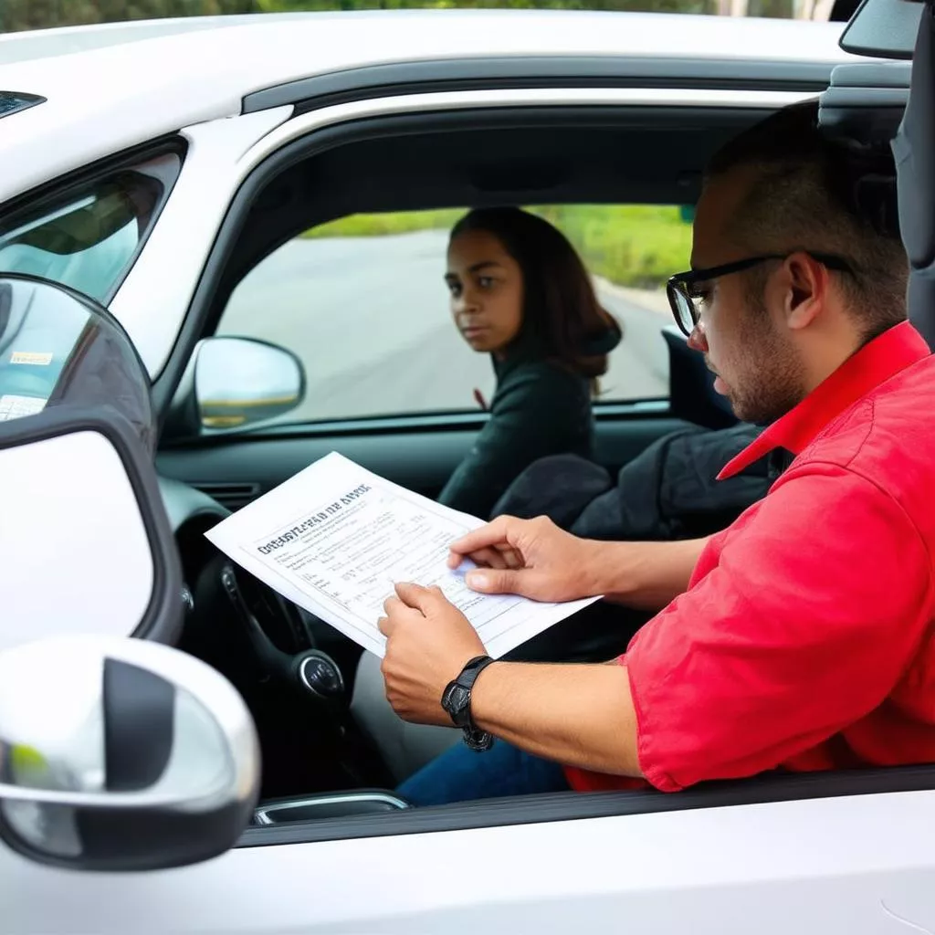 Thi lý thuyết lái xe