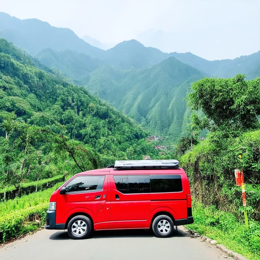 Dịch vụ cho thuê xe hai van đi Sapa