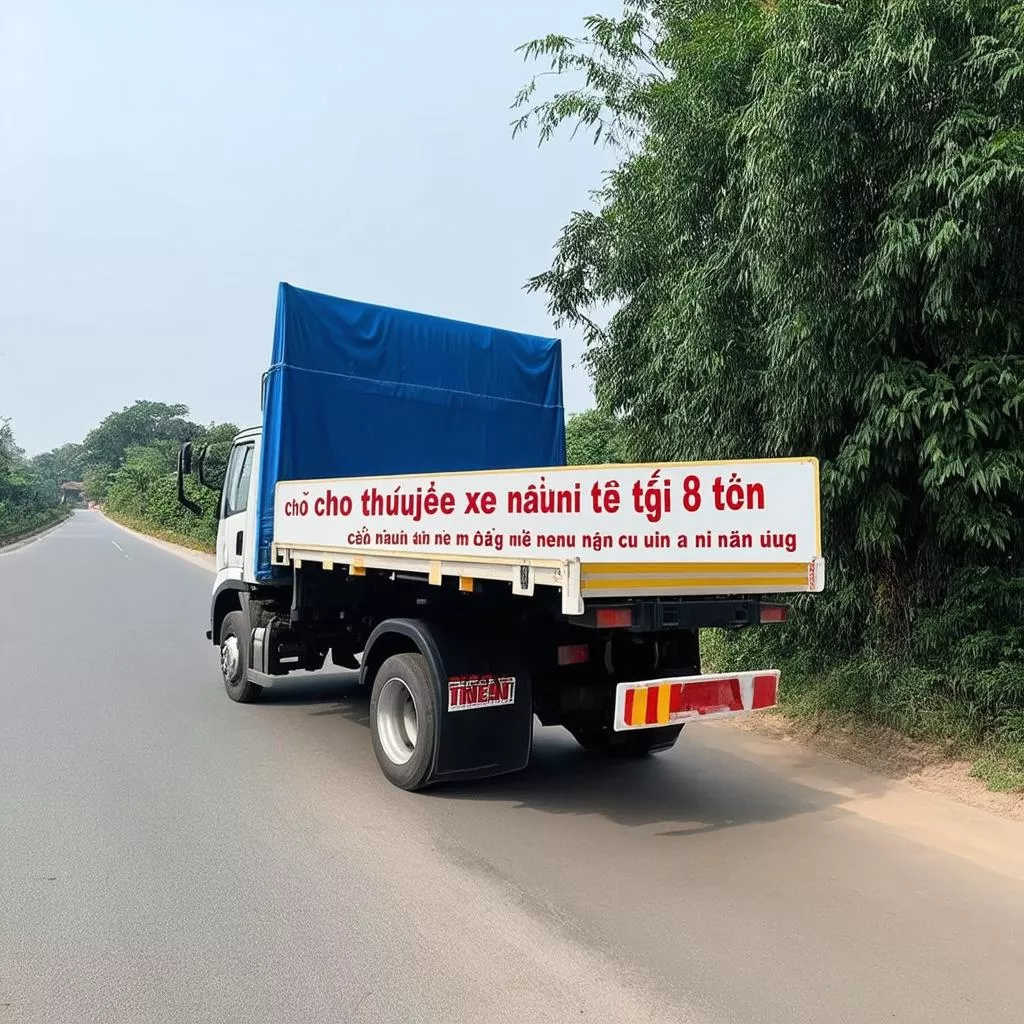 Rent 8-Ton Trucks in Hanoi: Your Reliable Transport Solution