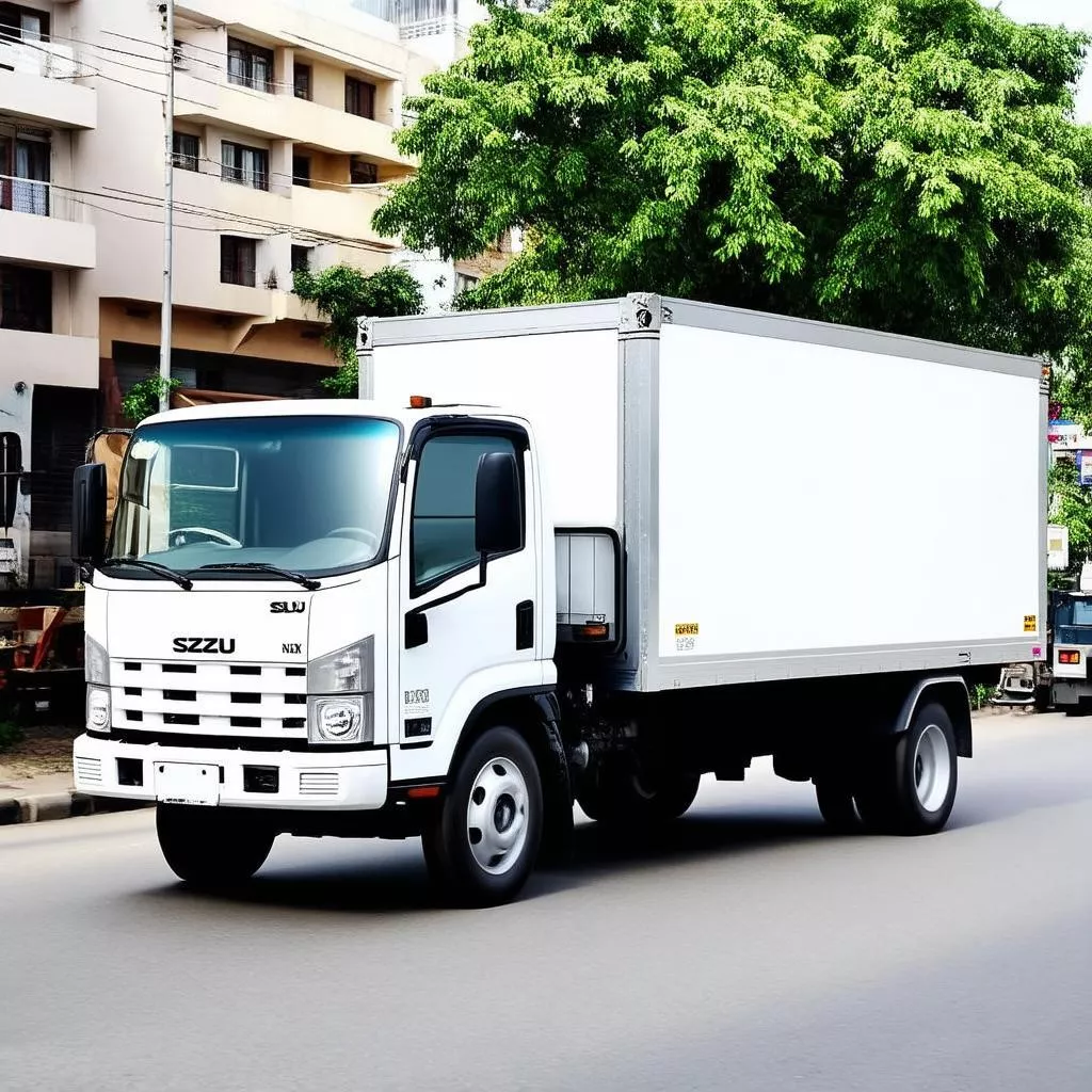 Thùng xe tải Isuzu 2.4 tấn: Tải cả thế giới, vun đắp thành công