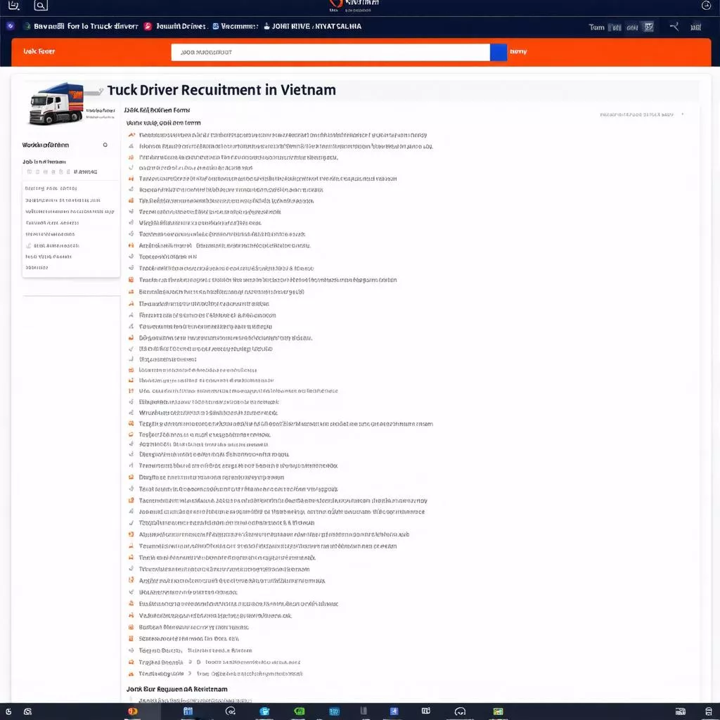 Truck Driver Jobs in Hanoi: Opportunities and Success Tips