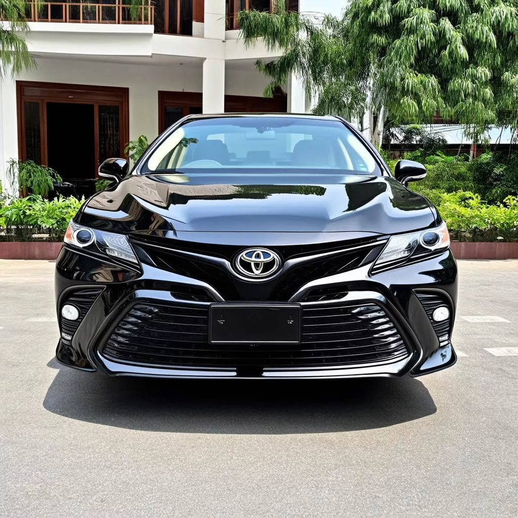 Toyota Camry 2023 màu đen sang trọng