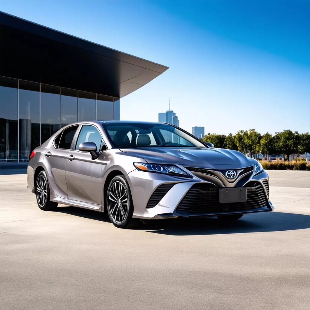 Toyota Camry at a Dealership