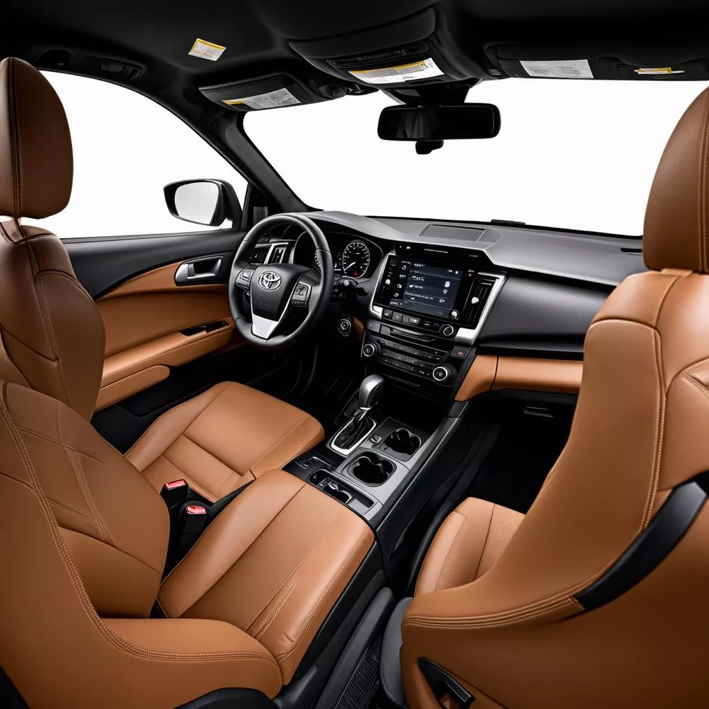 Nội thất Toyota Fortuner 2018