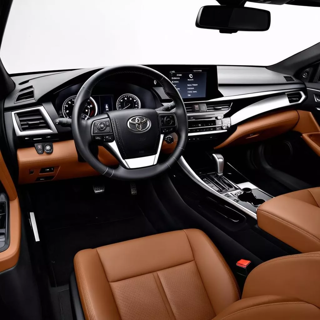 Toyota Venza 2017 nội thất