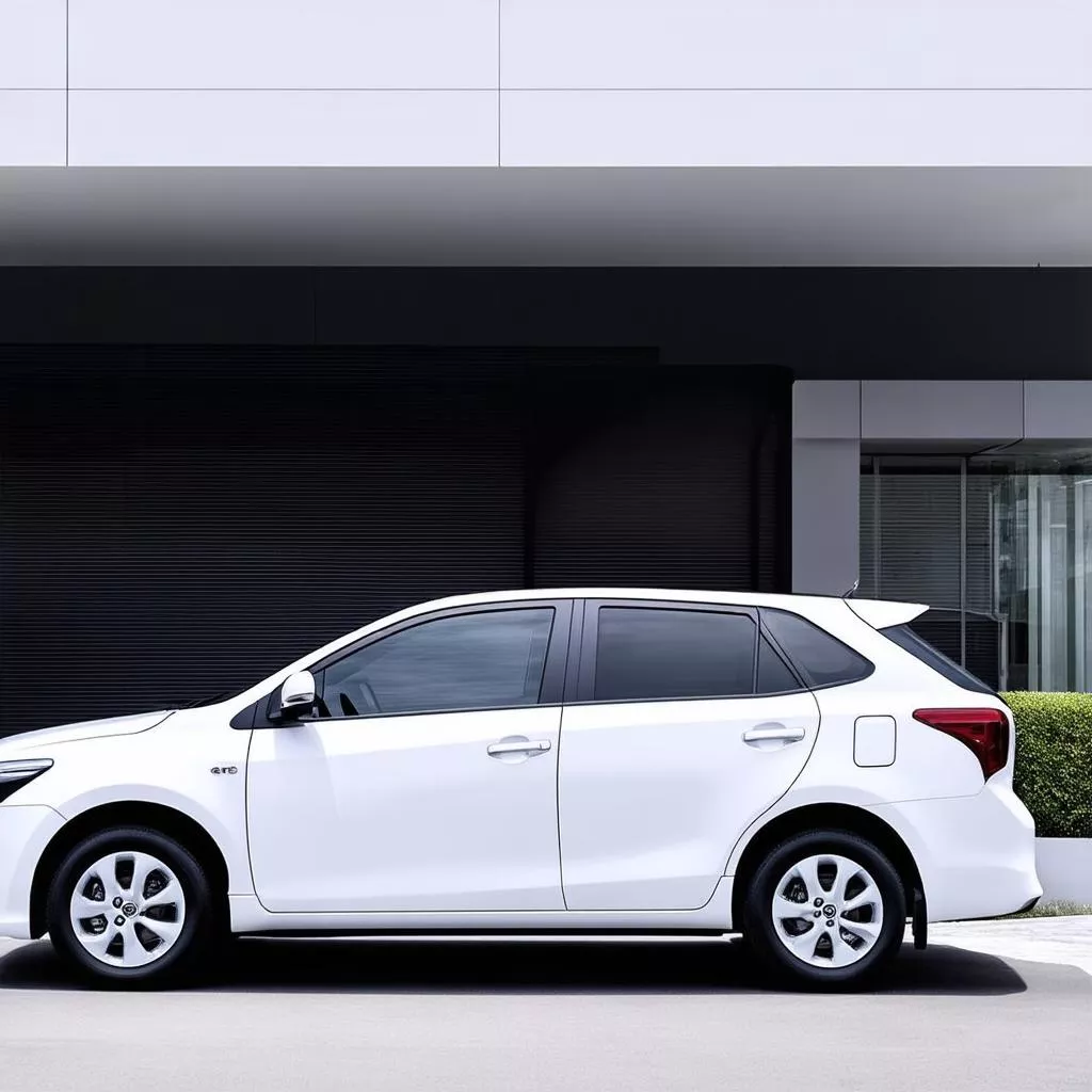 白いトヨタ ヴィオス 2019年式