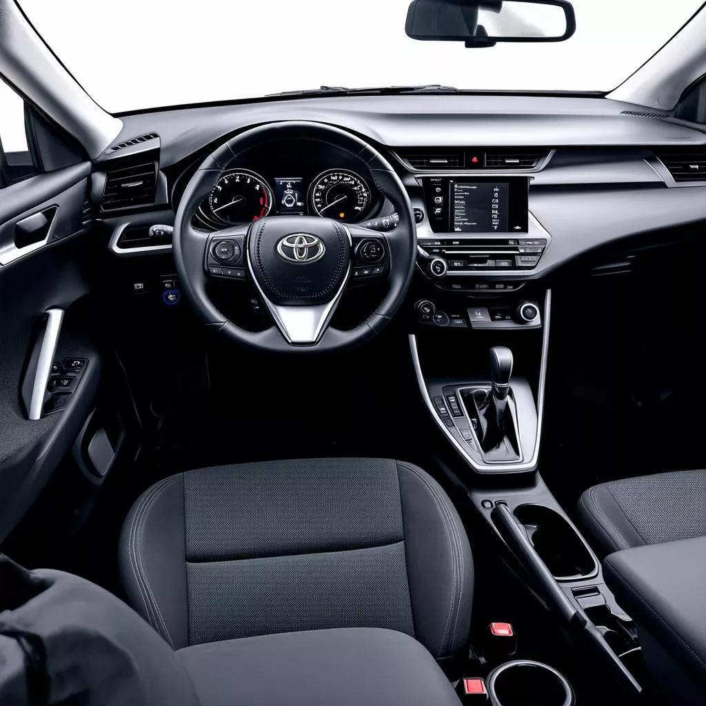 Nội thất Toyota Vios 2019