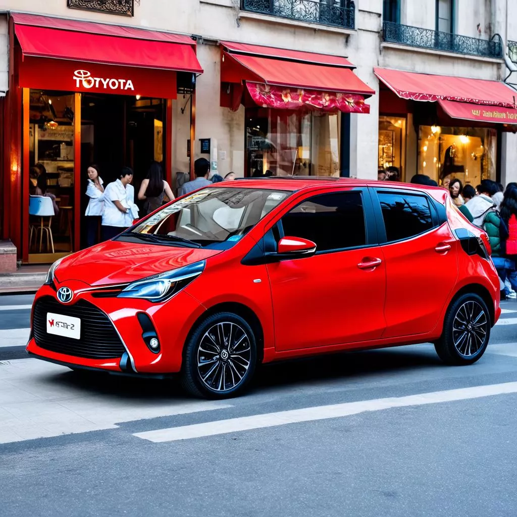 トヨタ ヤリス：若者のための夢の車