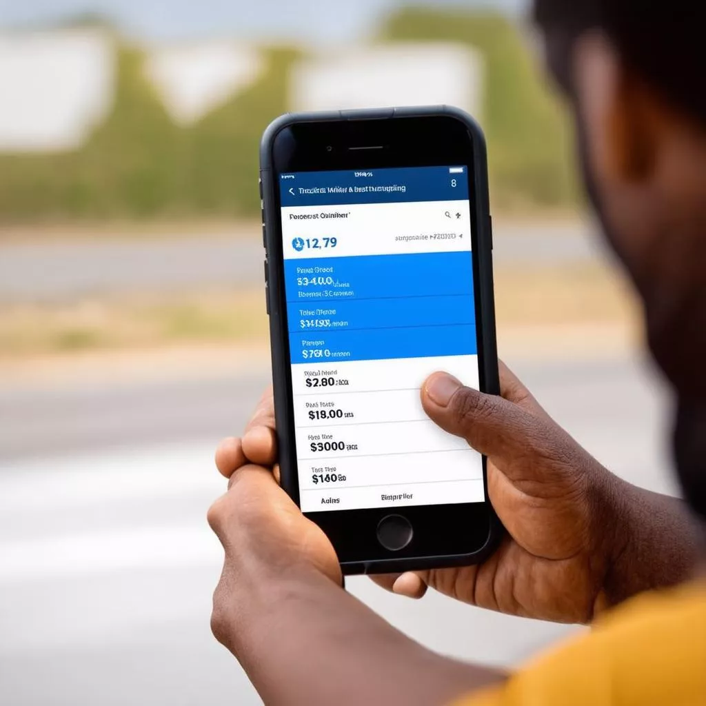 Tra cước xe vận tải nhanh chóng