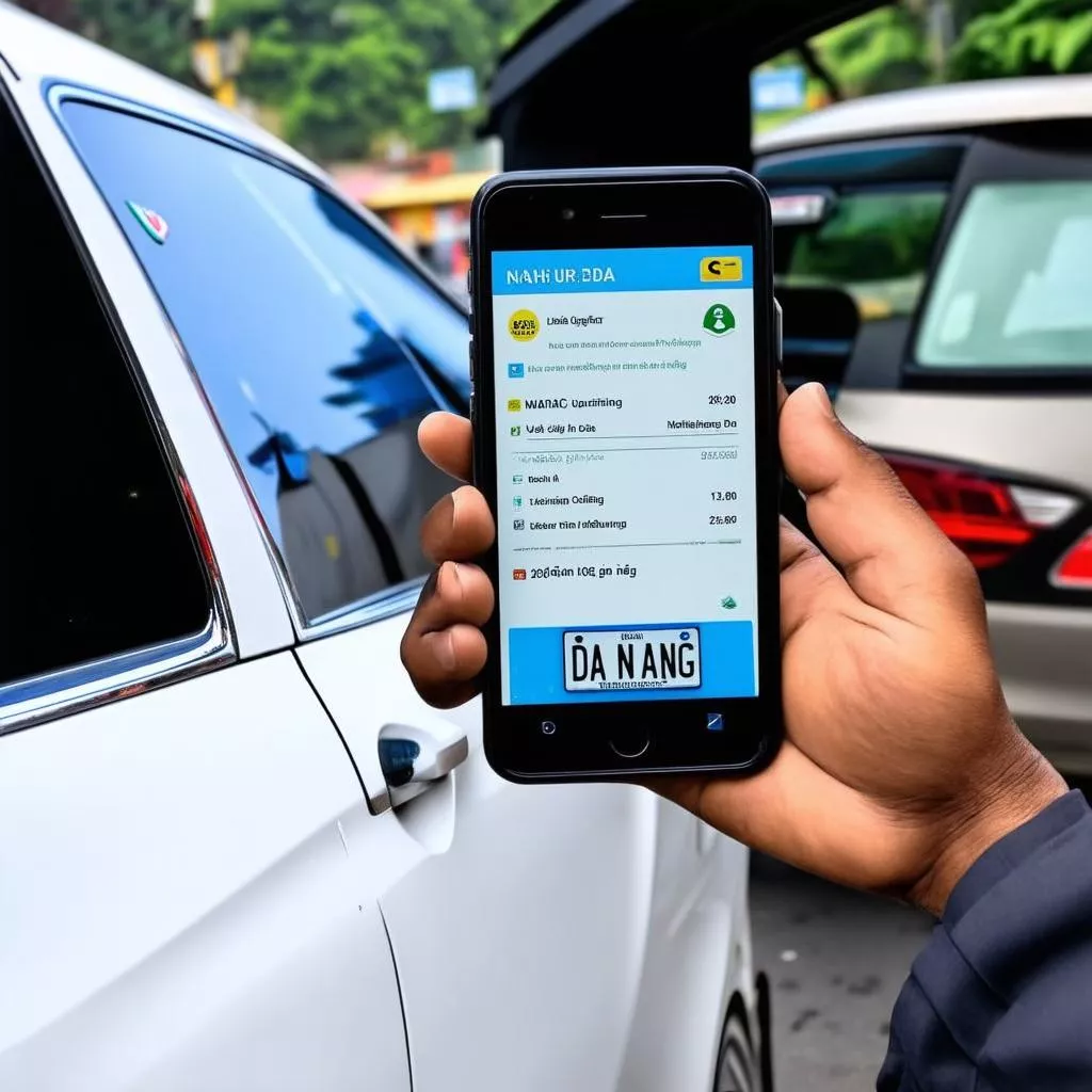 Pencarian plat nomor kendaraan Da Nang