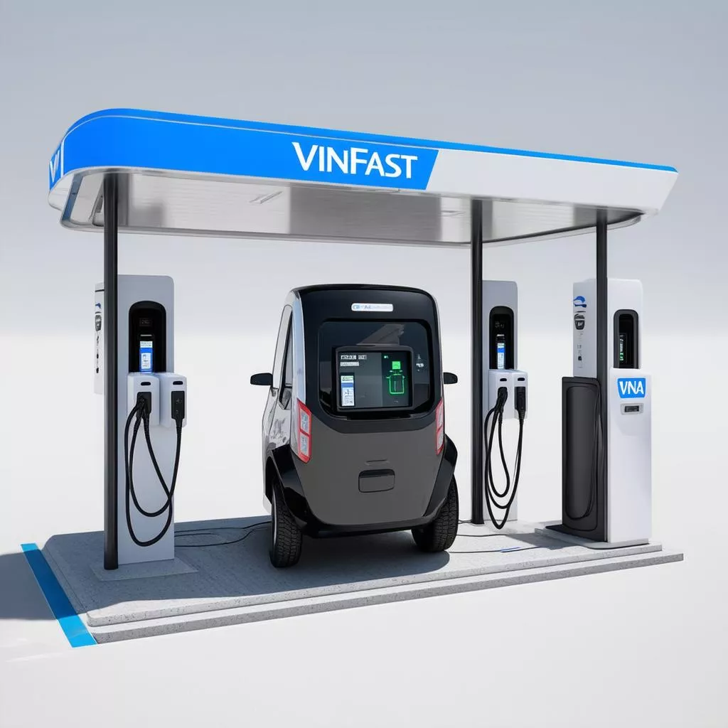 Trạm sạc và đổi pin xe điện VinFast