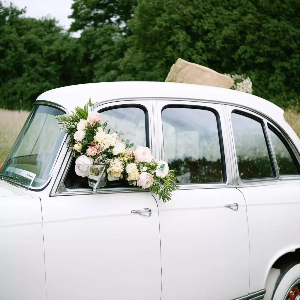 Trang trí xe hoa lãng mạn