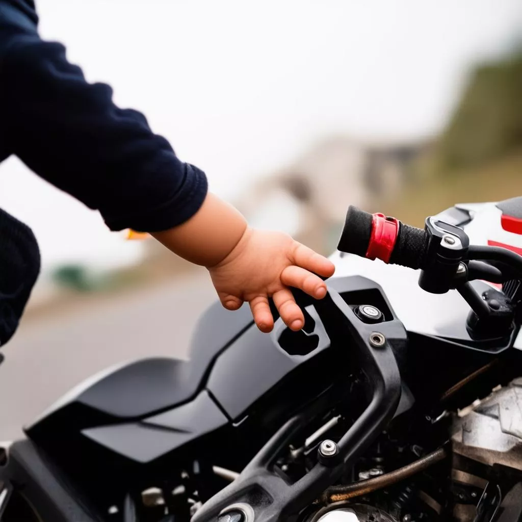 Trẻ Em Vặn Ga Xe Máy:  Hành Động Đáng Báo Động Và Bài Học Cho Các Bậc Phụ Huynh