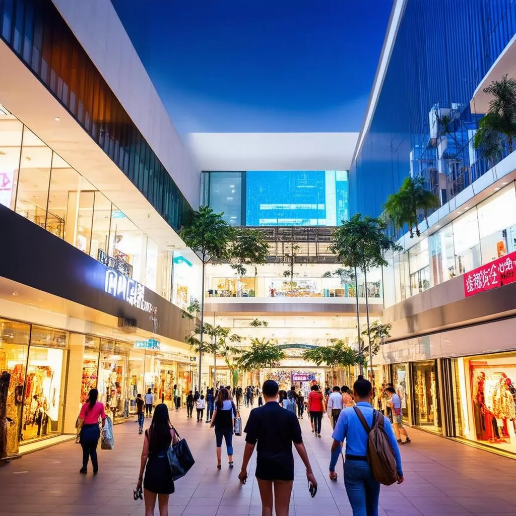 Trung tâm thương mại sầm uất Quận 7