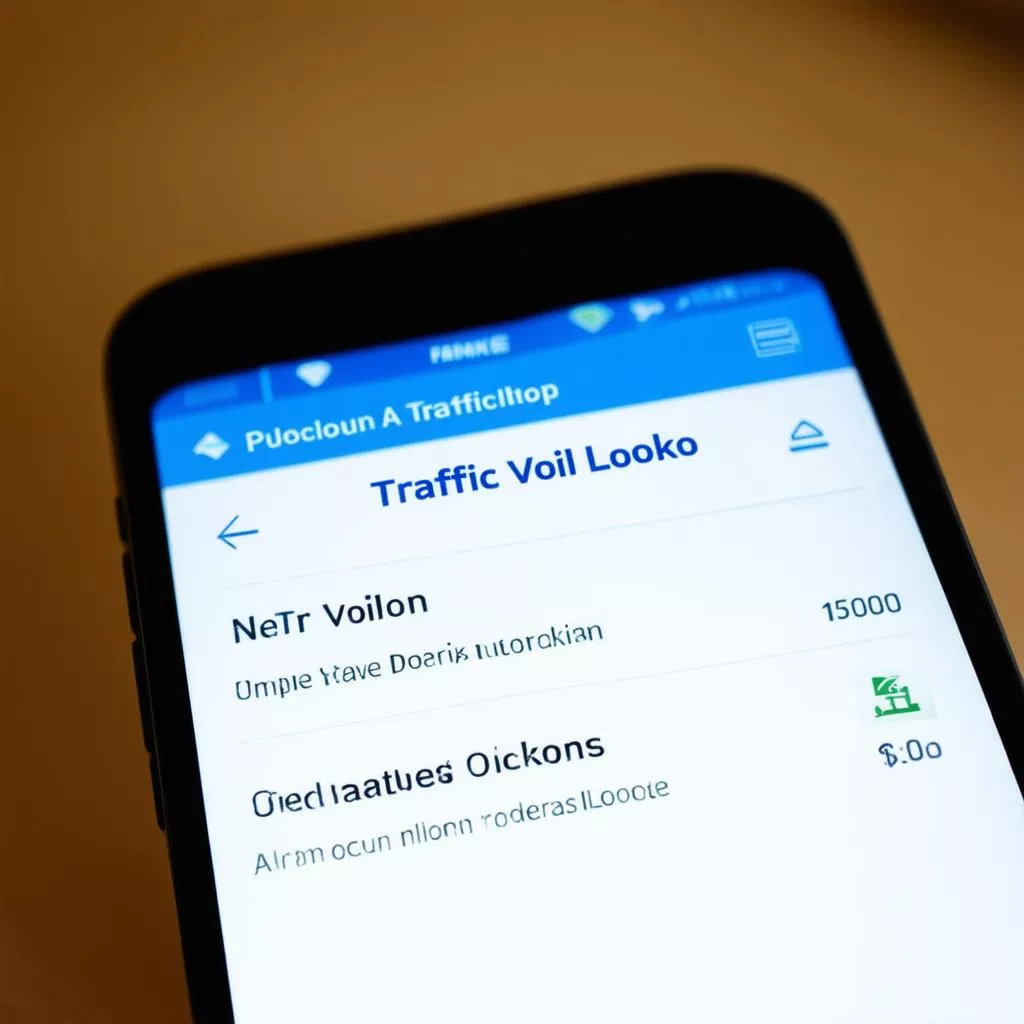 Ứng Dụng Tra Cứu Lỗi Phạt Nguội