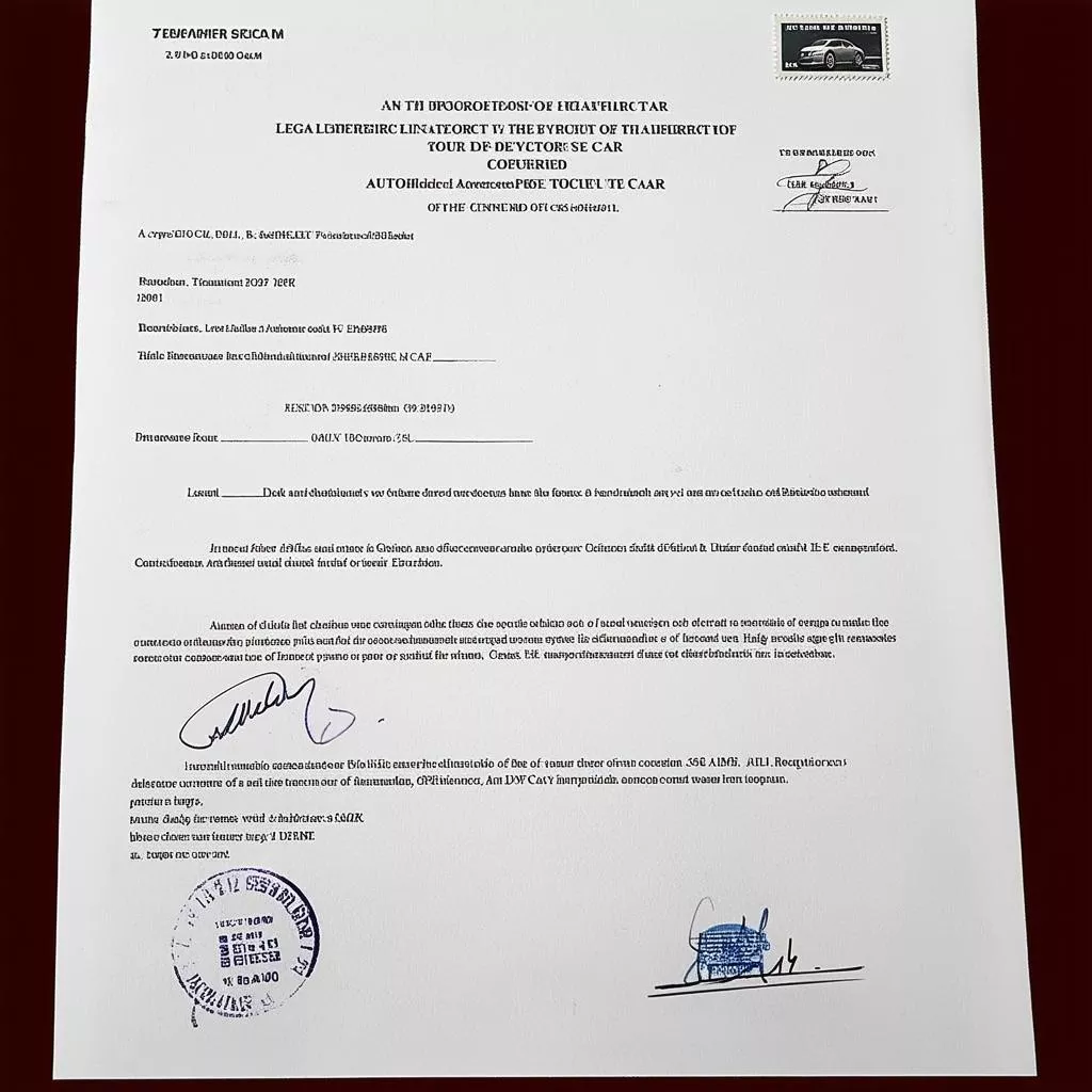 Car Authorization Form: When Your Vehicle Needs a New Driver