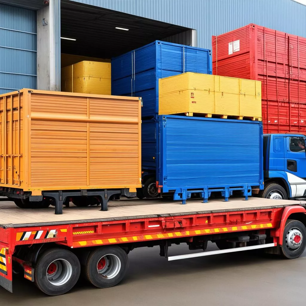 Vận tải hàng hóa bằng xe tải