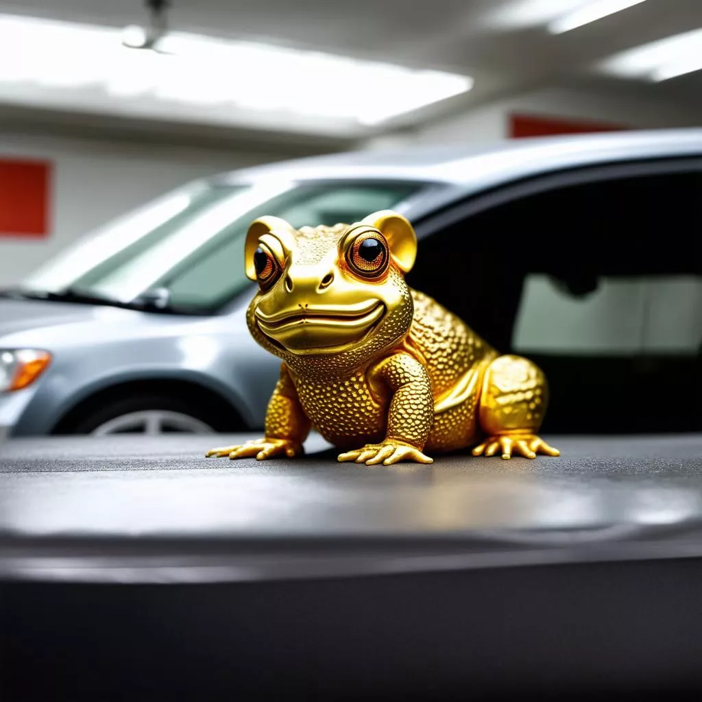 Vật phẩm phong thủy trong gara