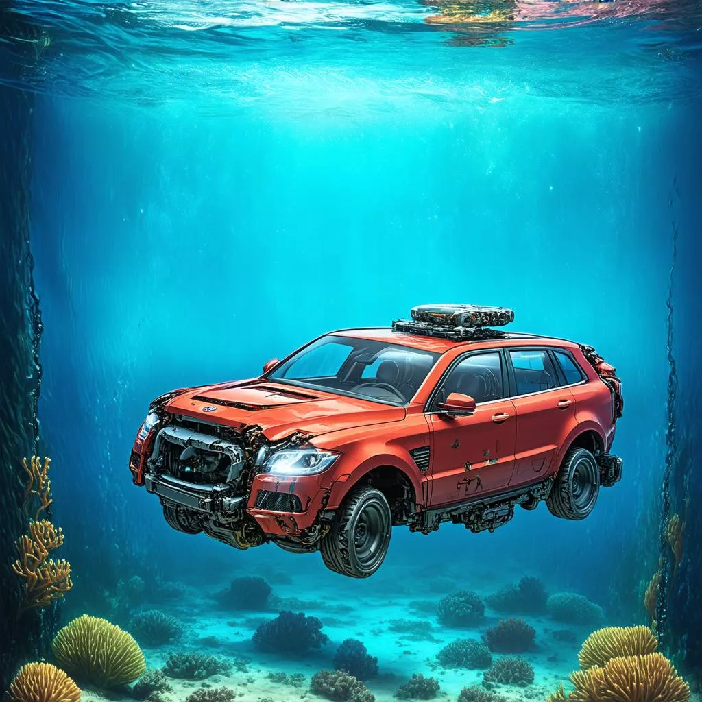 Drawing Cars Underwater: Igniting Passion with a Pencil