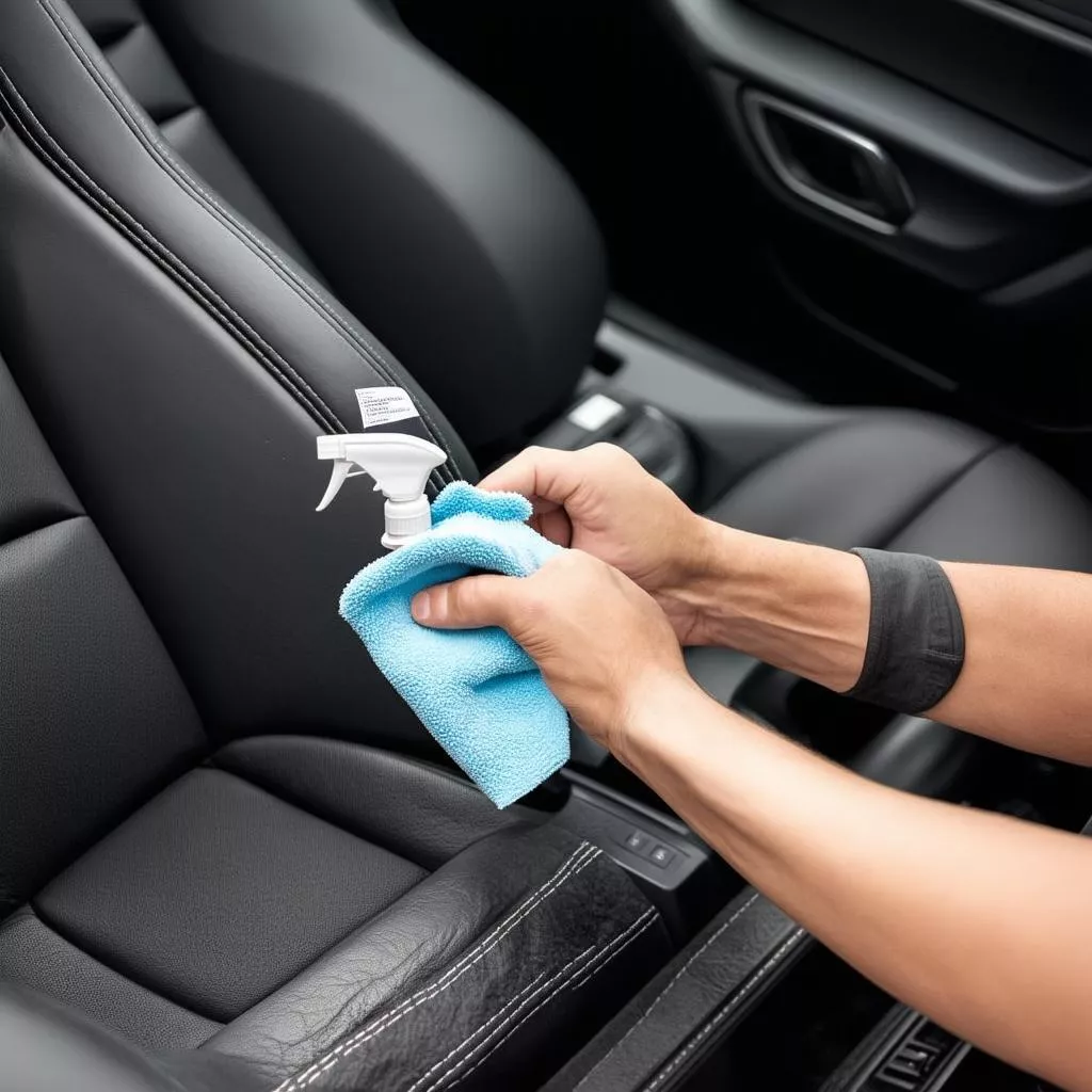 货车皮革座椅清洁：简单高效的居家方法