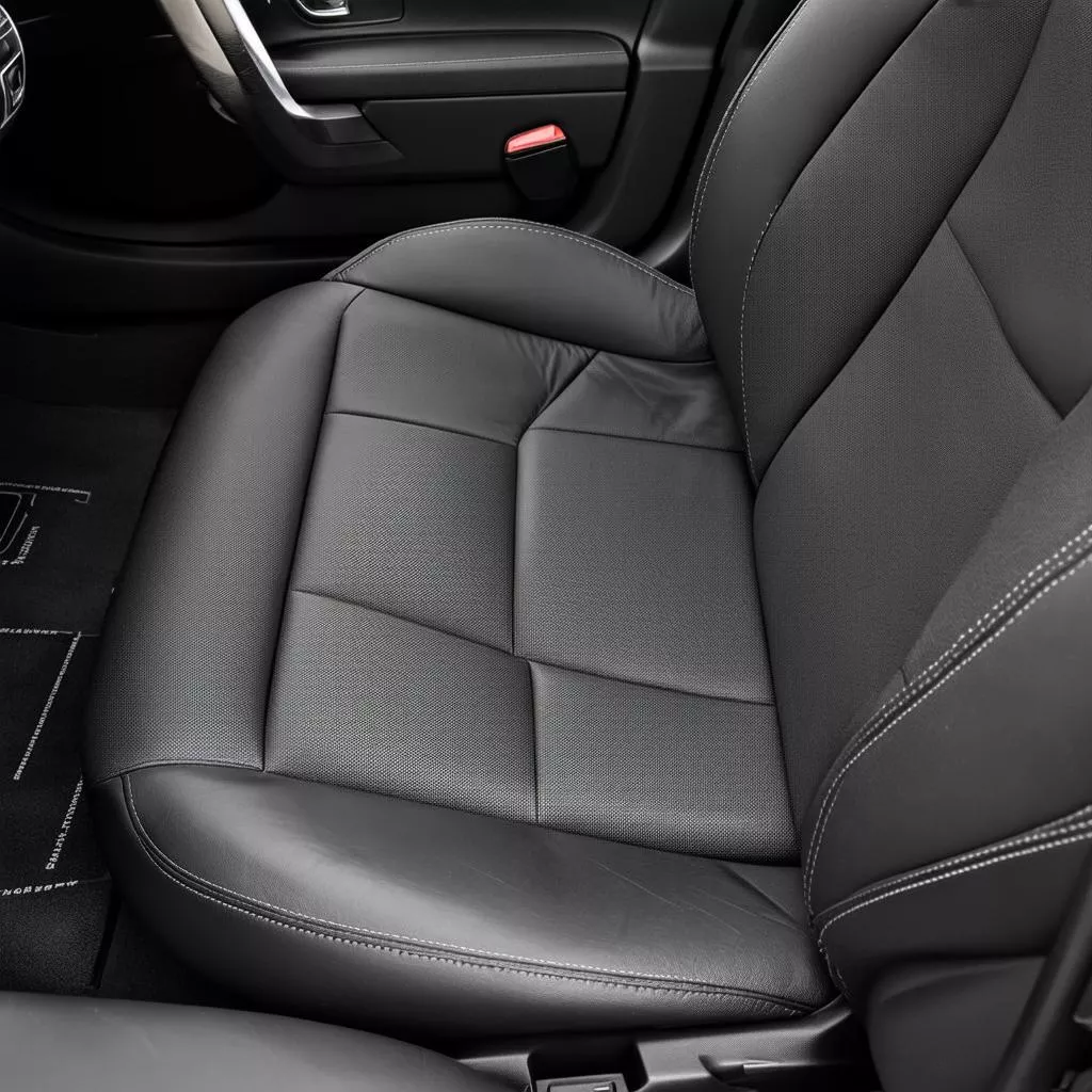 Pulizia dei sedili in pelle