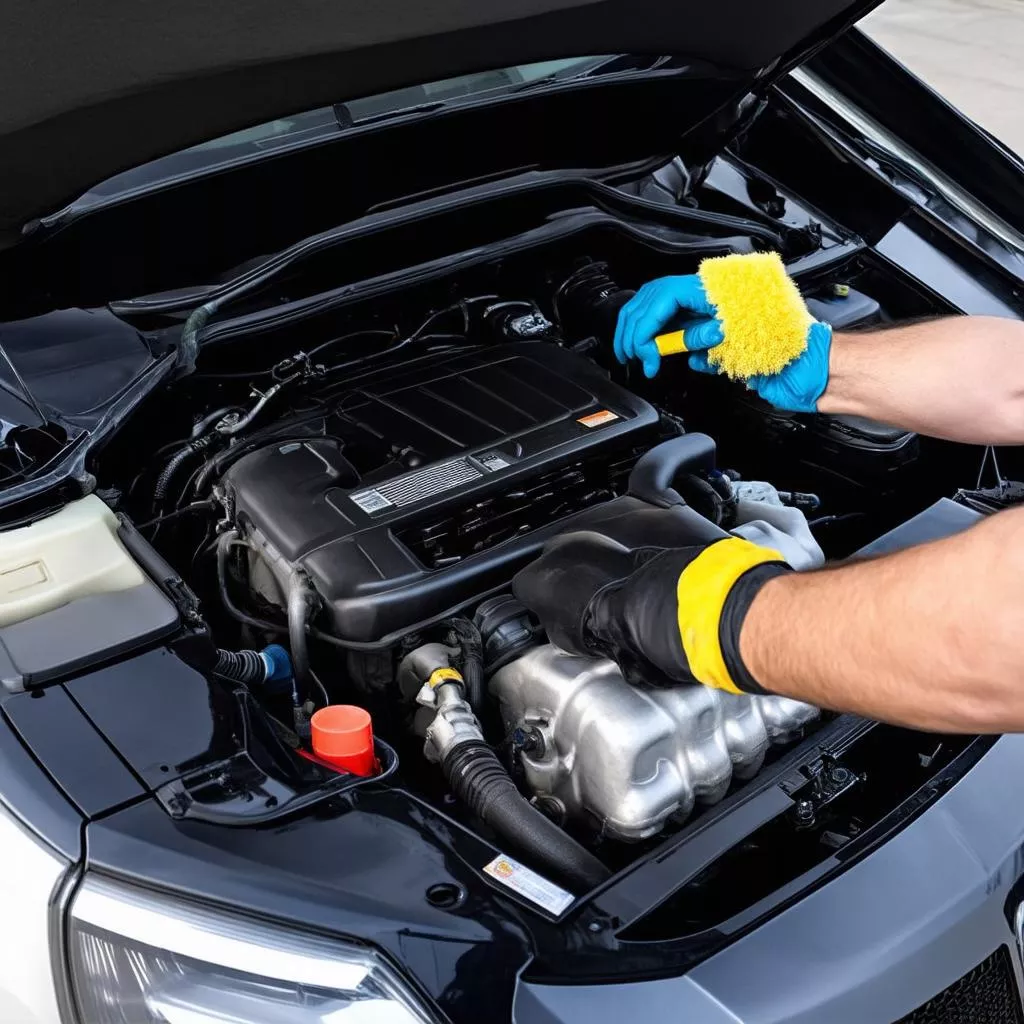 Địa Chỉ Vệ Sinh Khoang Máy Ô Tô Uy Tín Tại Hà Nội