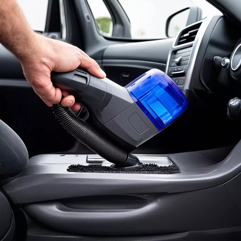 Cleaning Car Interior