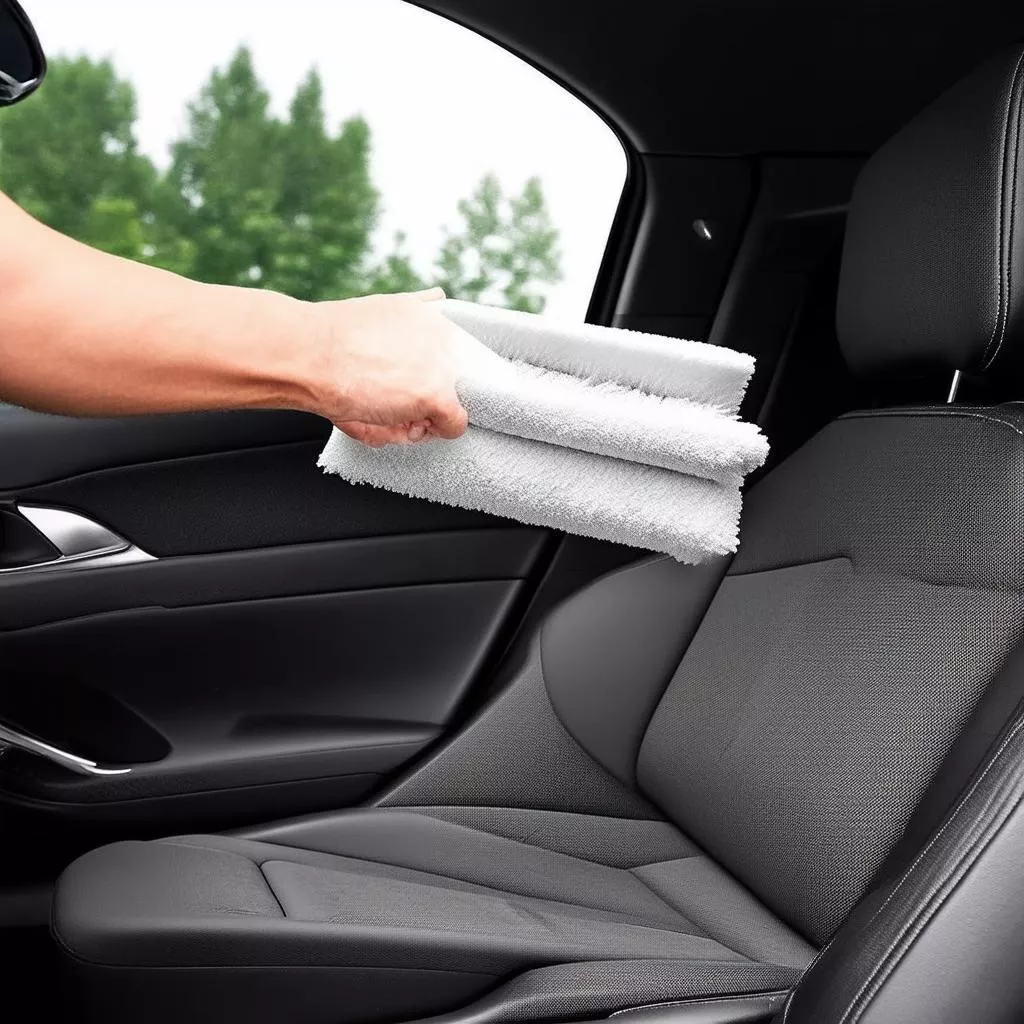 Vệ sinh nội thất xe ô tô